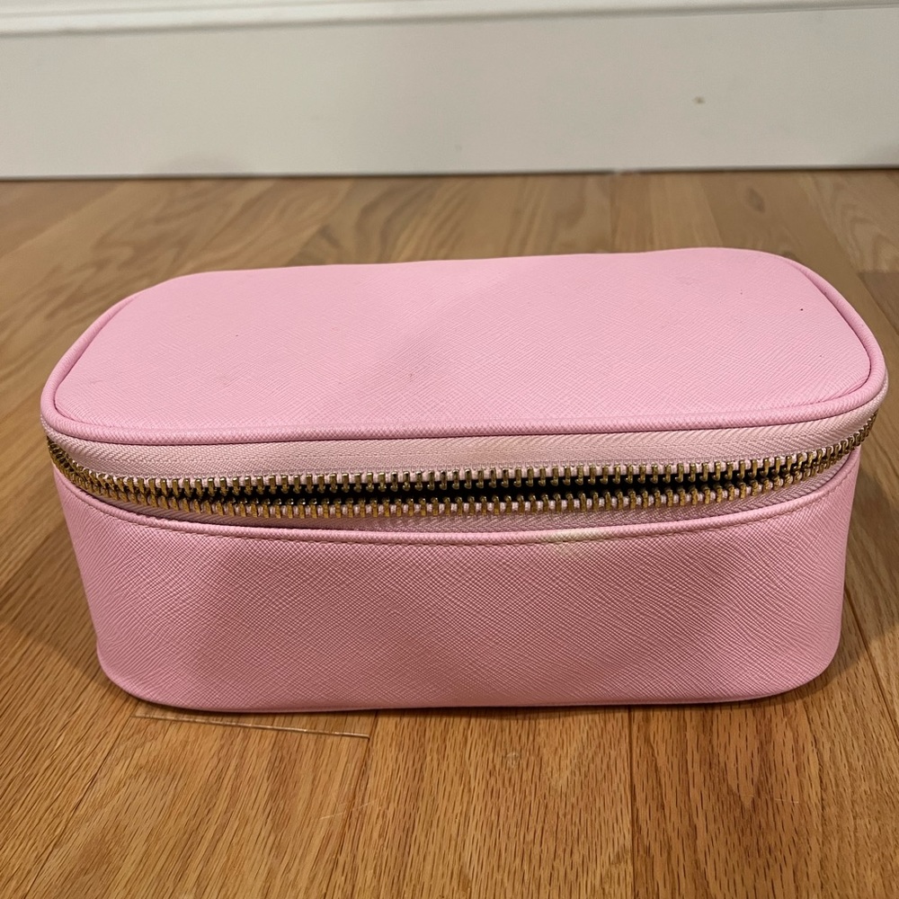 Stoney clover lane textured open top mirror pouch
